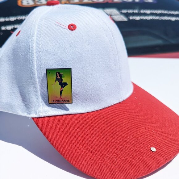La Chingona Pin Loteria Pin For Caps Clothing Enamel Badge Mexican Game Pin - Picture 4 of 5